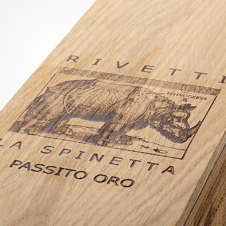 stampa a fuoco passito oro rivetti